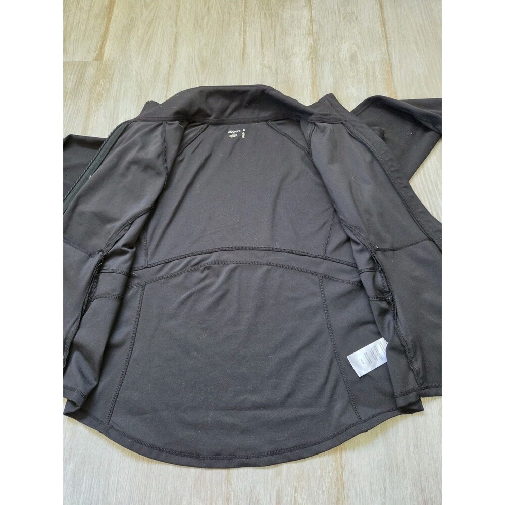 Jockey Activewear Jacket Womens M Black Full Zip Stretch Athletic Yoga Running - Picture 8 of 11